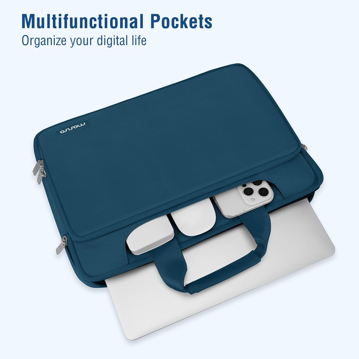 360 Protective Laptop Bag 15.6 Inch, 15-16 Inch Computer Bag