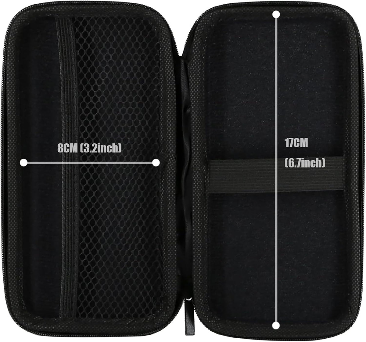 Travel Essential Electronics Organizer Charger Case Carrying Pouch