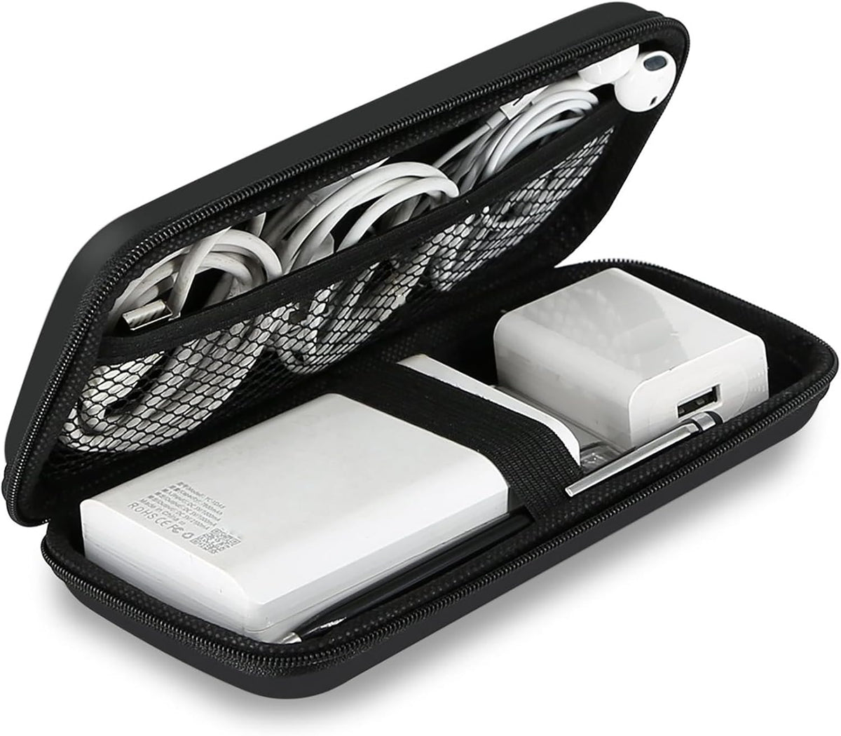 Travel Essential Electronics Organizer Charger Case Carrying Pouch