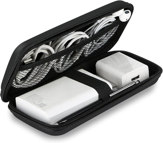 Travel Essential Electronics Organizer Charger Case Carrying Pouch